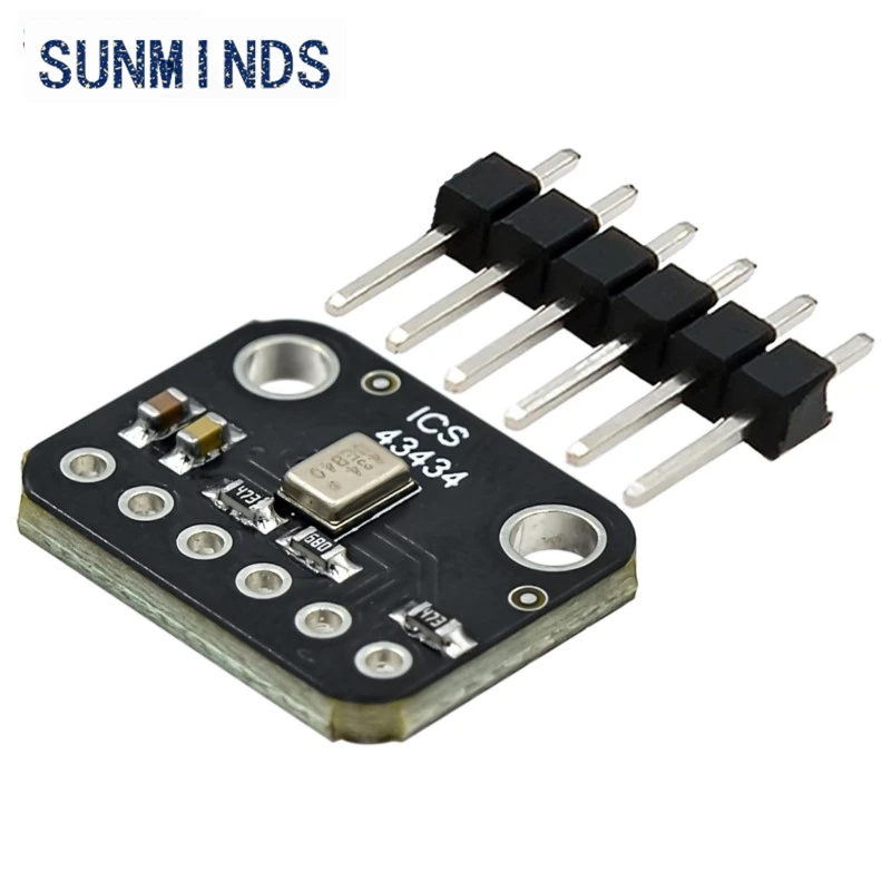 ICS-43434 I2S 3.3V MEMS microphone Module Breakout Low cost Low Pass Filter Mini-module