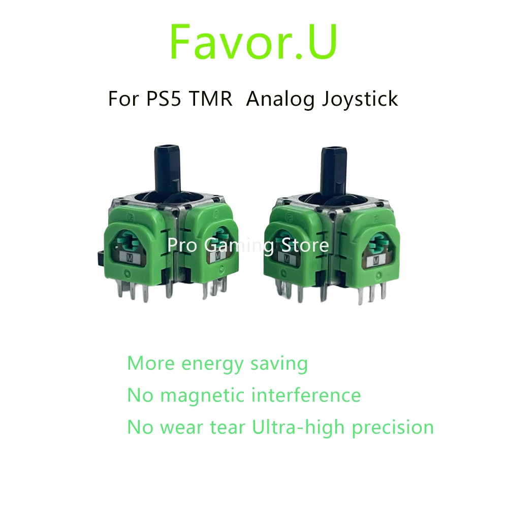 

Favor TMR Electromagnetic Joystick For PS5 Controller 3D Analog Stick Sensor Module for Ps5 Gamepad