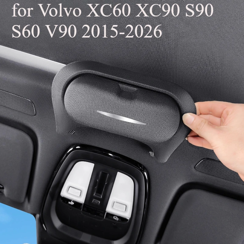 

Sunglasses Holder for Volvo XC60 XC90 S90 S60 V90 (2015-2026 Models) - Visor Clip on Eyewear Storage Case