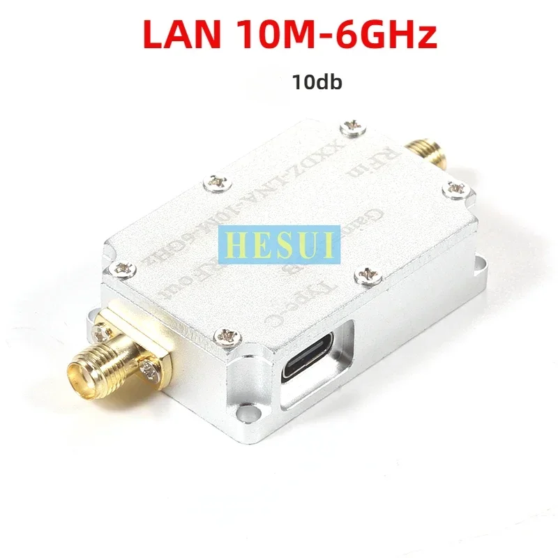 High flatness amplifier 10M-6GHz gain 10DB RF signal drive or receive front end