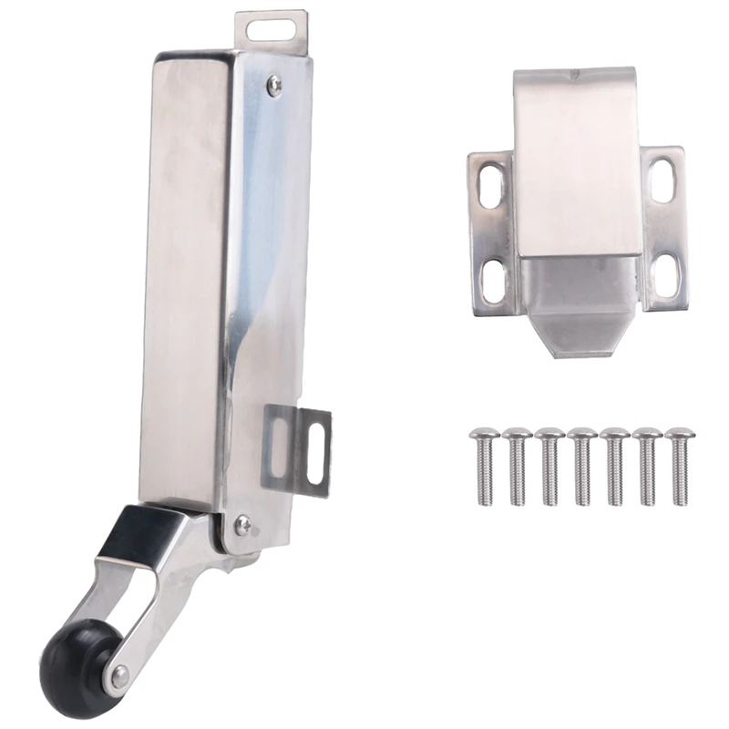 

Hydraulic Cooler Door Closer Door Closer With Adjustable Wide Hook Replacement, Flush To Walk In Doors 3/4 Inch Offset