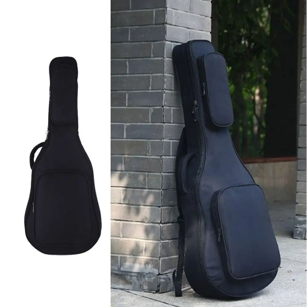 

Oxford Guitar Bag Adjustable 36/39/40/41inch Electric Bass Backpack Waterproof Double Straps Acoustic Guitar Backpack