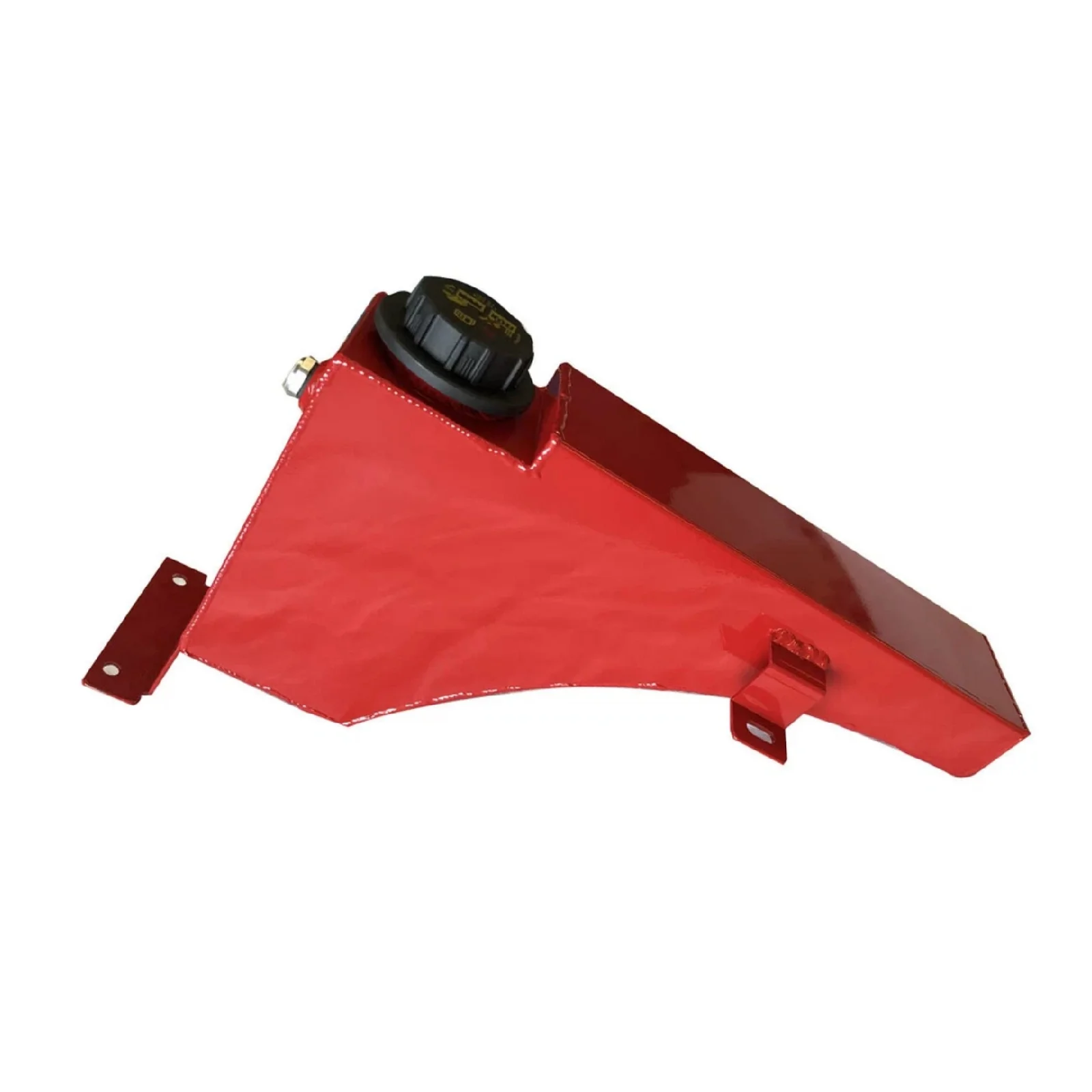 1 Pcs Metal Retrofit Auxiliary Water Tank (Red) For 1999-2004 Ford F-250 Super Duty 2C3Z8A080AA