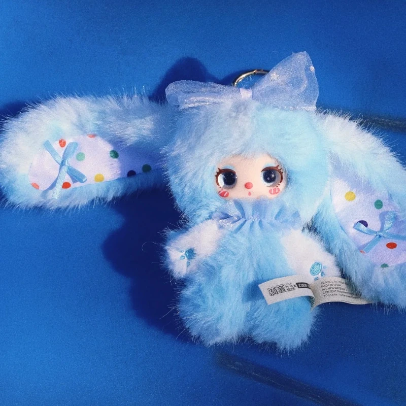 

Серия LIILA'S RAINBOW CANDY BUNNY: Слепая коробка-сюрприз с аниме-куклой-кроликом, милая аниме-фигурка, загадочная коробка, виниловые игрушки с лицами персонажей, подарок