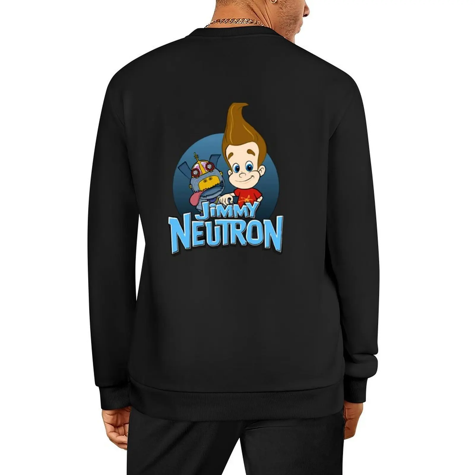 

Men's-Jimmy-Neutron-and-GoddardTee-Size -Small Pullover tracksuit men wear anime clothes tracksuits men's sweatshirts