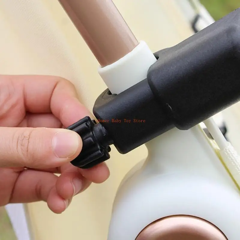 J0PF عربات أطفال سلامة الرضع مسند الذراع الوفير العالمي انفصال مقبض لينة بولي PU درابزين جلد لاستخدام عربة الجيب #3