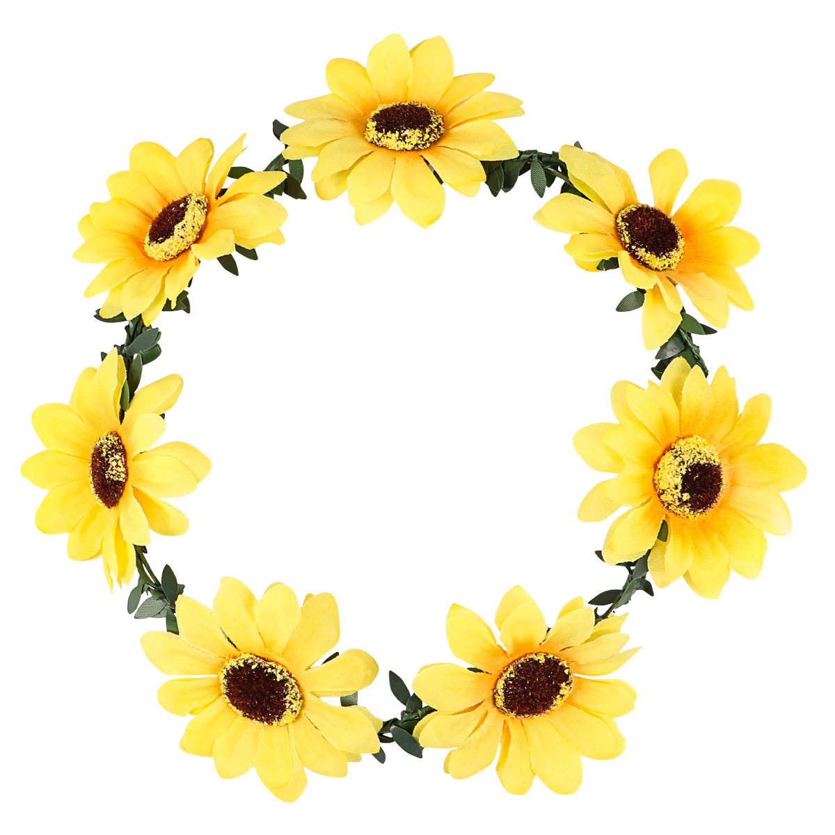 

Sunflower Headb Premium Material Durable Beautiful Stylish Design Wedding Party Floral Hair Accessories Vivid Accessory