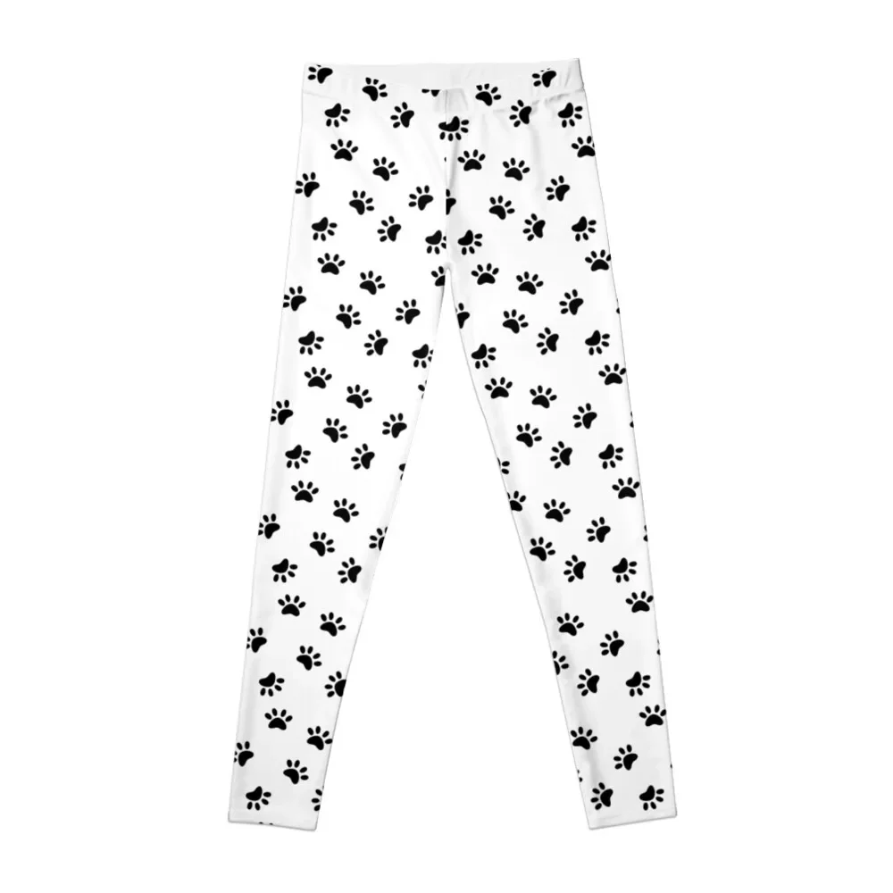 

Paw prints Pattern Leggings push up fitness Golf wear Pants sport Womens Leggings