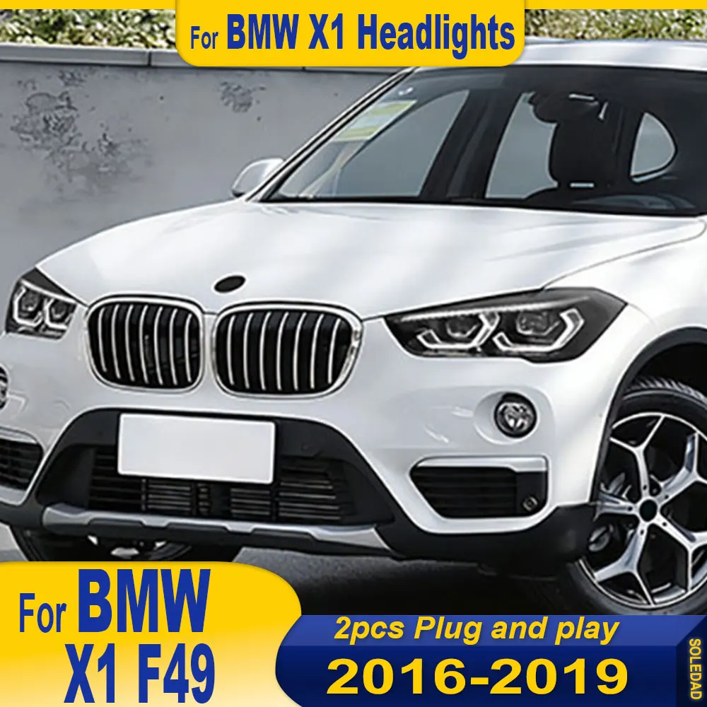 

Фары для BMW X1 F49 2016-2019: Светодиодные фары в сборе, дневные ходовые огни, указатели поворота, аксессуары