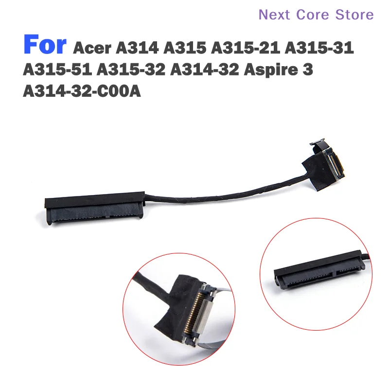 [NC]For  A314 A315 A315-21 A315-31 Aspire 3 SATA Hard Drive Connector Flex Cable[NC]
