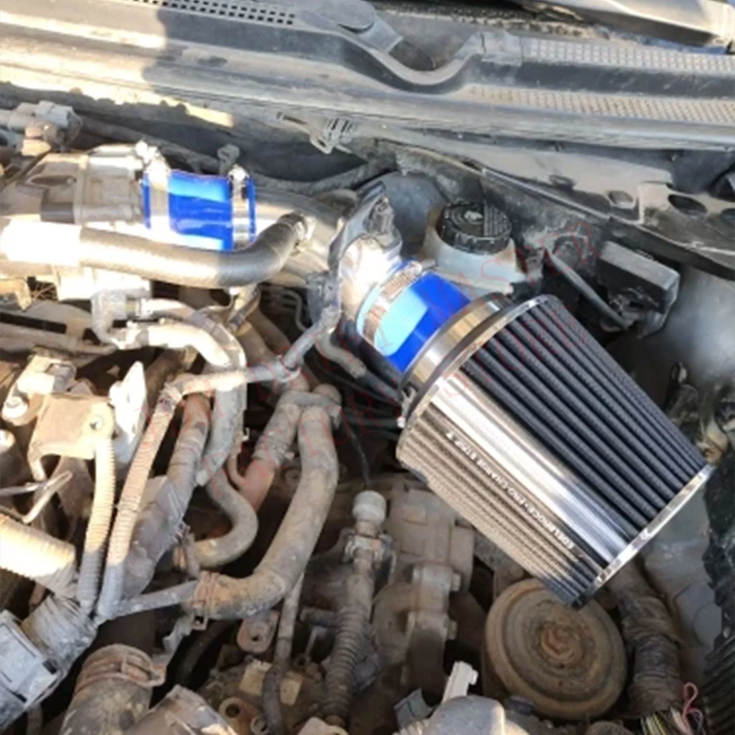 لهوندا FD1 2008-2011 كوع أنبوب ألومنيوم عالي الأداء مع مرشحات الهواء #2