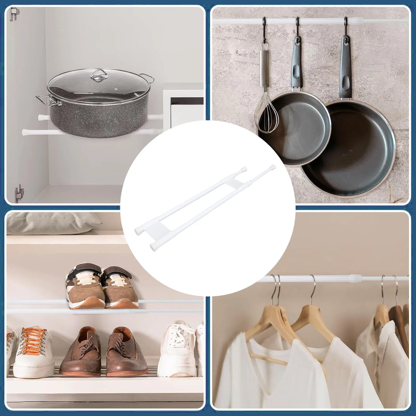 

Двухрядный стержень для холодильника на колесах, 16-28 дюймов, регулируемые натяжные стержни для холодильника на колесах для путешествий, натяжной стержень для холодильника на колесах