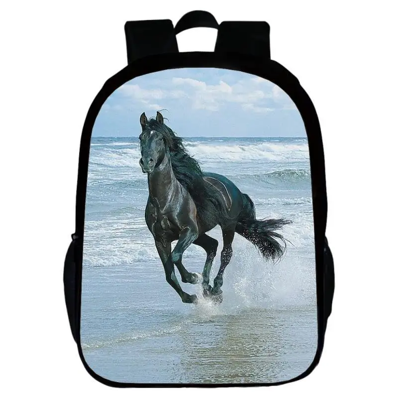 Hewan, Kuda, Ransel Anak Kapasitas Besar, Ransel Taman Kanak-Kanak, Tas Selempang
