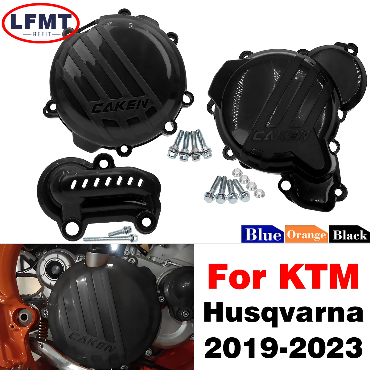 

Engine Clutch Water Pump Guard Cover Ignition Protector For KTM 250SX 250XC 250EXC 300SX 300XC 300EXC 250 300 XCW TPI 2019-2023