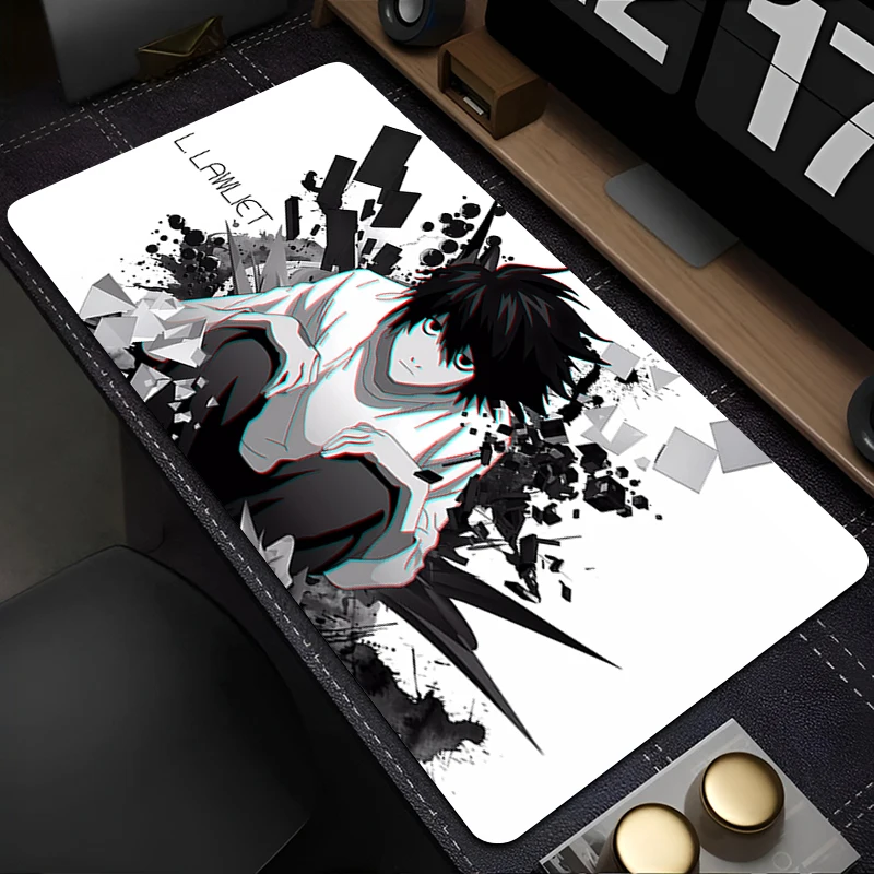 

Mouse Pad PC Accessories Keyboard Pad Office Desk Mat Anti Slip Cartoon Mousepad Natural Rubber D-death Note Gaming Extended Pad