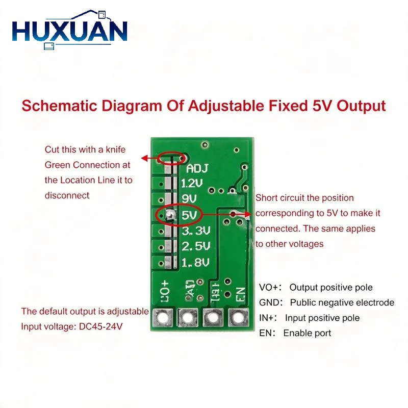 Mini DC-DC 4–20V 12V To 5V 3A Output Step Down Power Supply Module Voltage Converter Adjustable