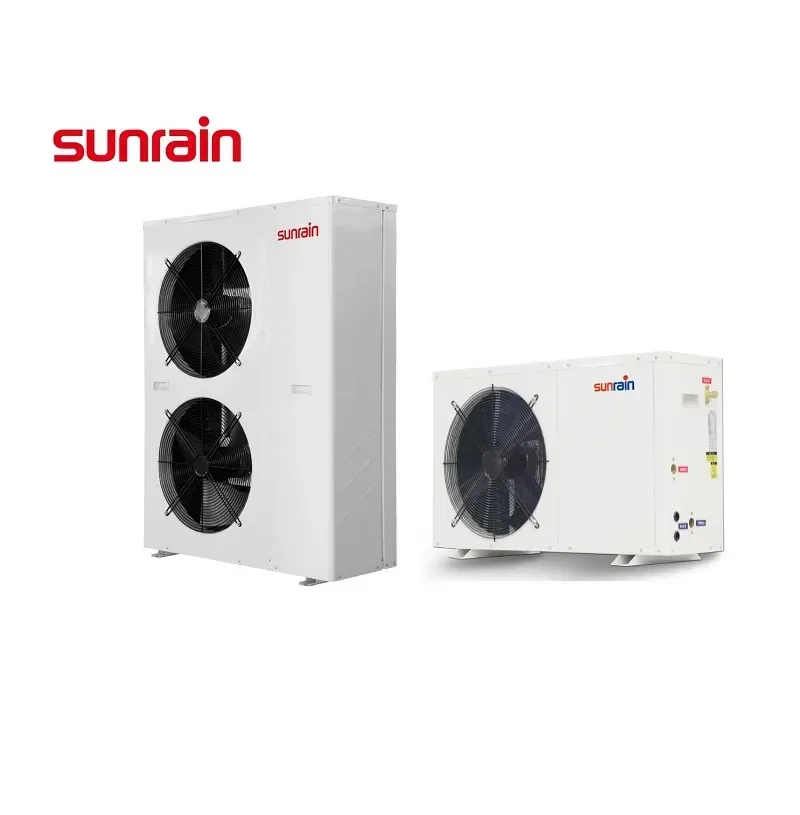 Sunrain WiFi R134A Split Air Source Heat Pump Residential Commerical Hot Water heating capacity  7.6kw