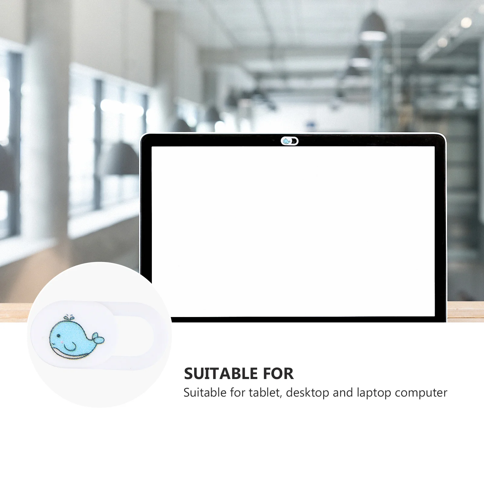 3 قطع من غطاء حماية الخصوصية لغطاء كاميرا الويب للكمبيوتر اللوحي والكمبيوتر المحمول ومضاد للقرصنة وخفيف الوزن #4