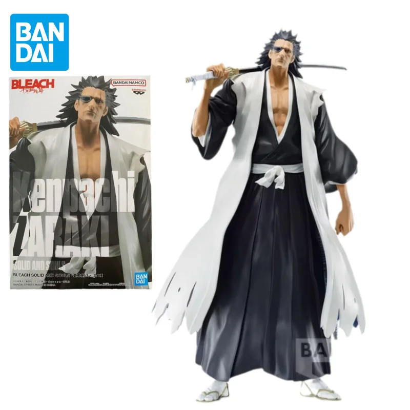 

Фигурка BANDAI оригинальная отбеливающая, фигурка героя Zaraki Kenpachi, игрушки для мальчиков, коллекционные модели, украшения