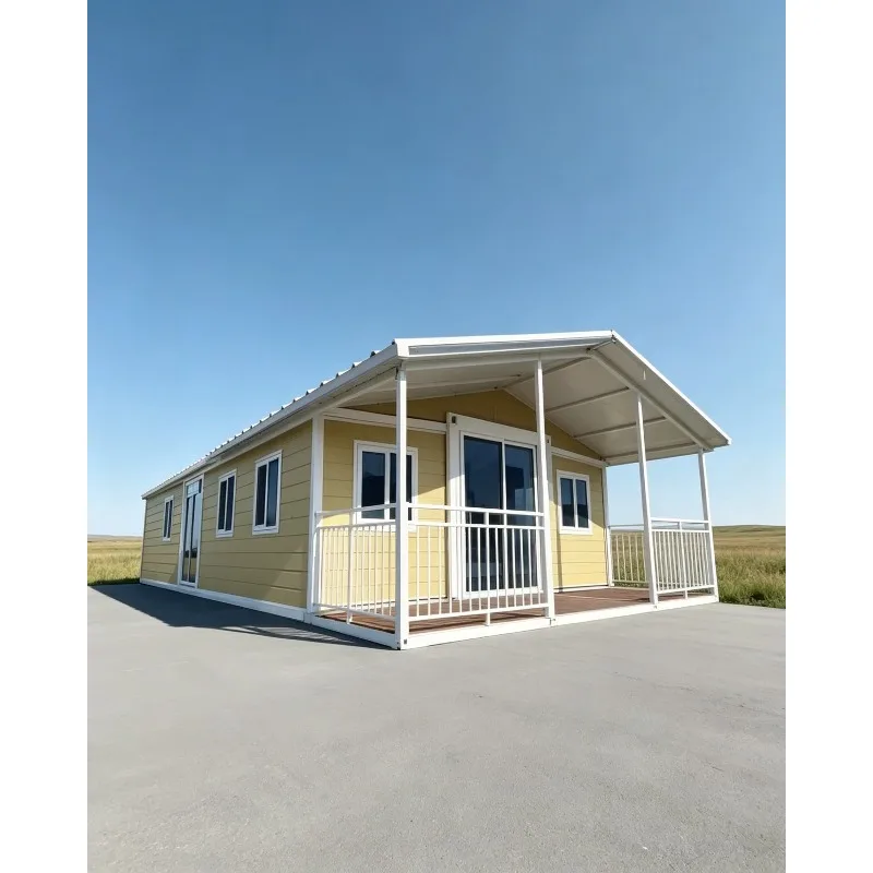 40ft Expandable Container House 5 Bedroom Prefab Home Foldable Modular Cabin Luxury Steel Frame Family House