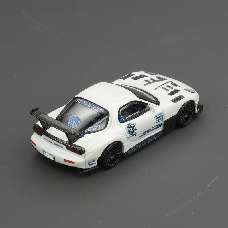 

MINIGT Mazda RX-7 FD3S 1:64 Itosyoukai Rei-gouki With RE Amemiya 996 Collection Toys Diecast Car Model