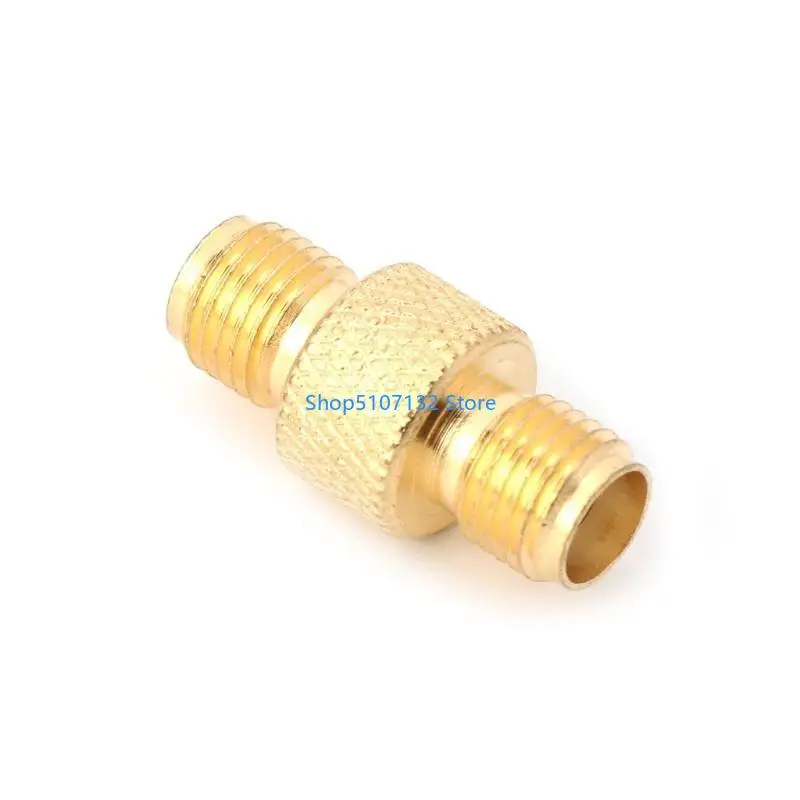 87HD RF SMA Female to SMA Female High frequency Adapter Copper Coax Connector Coupler