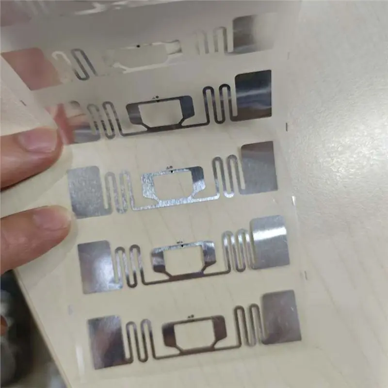 BAAE Dry Inlay RFID Tag 100Pcs UHF 860-960Mhz Long Range Sticker For UCODE 9 Chip ISO18000 6C RFID
