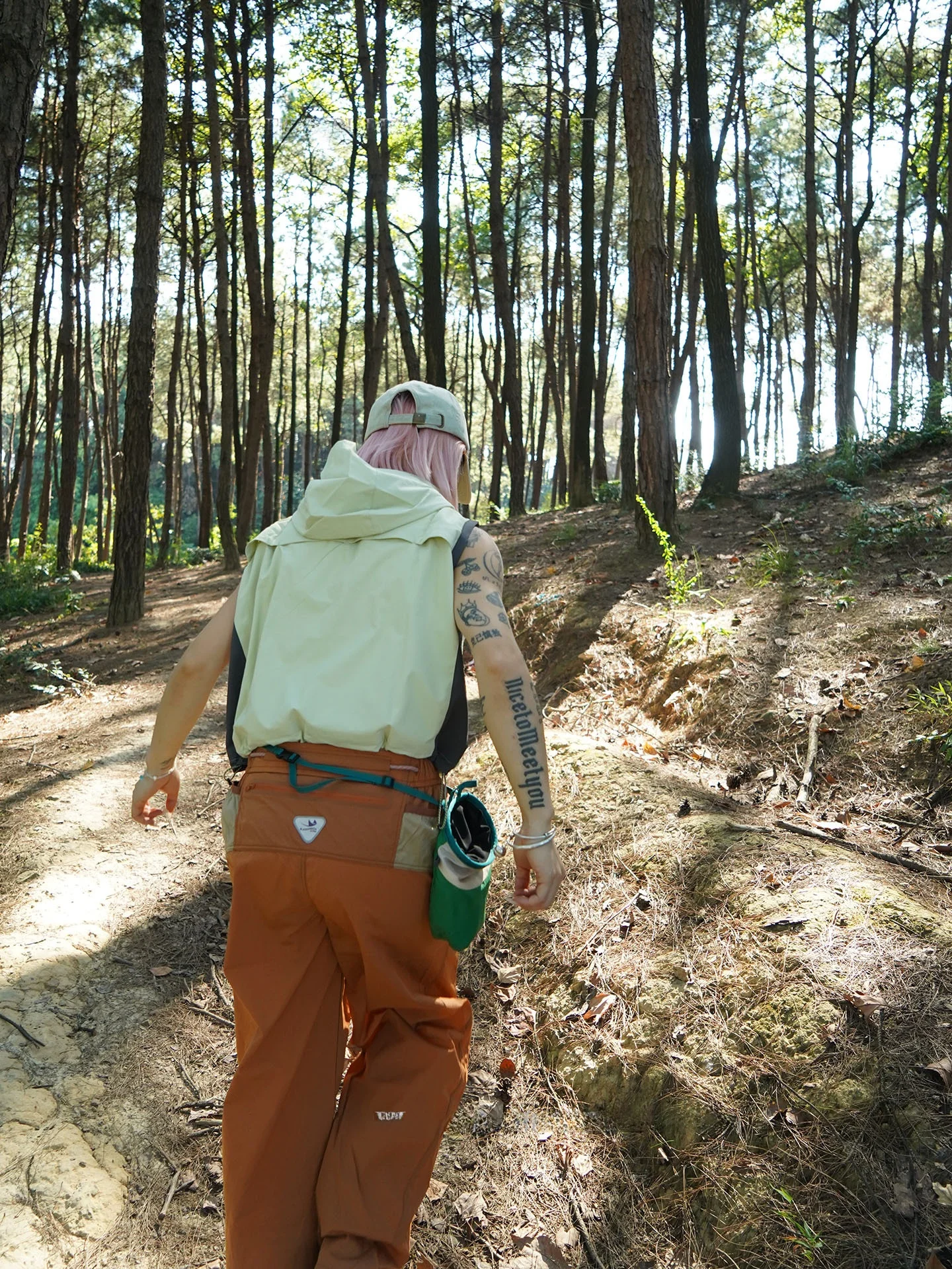 Outdoor Unisex Functional Vest Natural Renovation Series with Multiple Pockets Versatile Workwear for Hiking And Camping