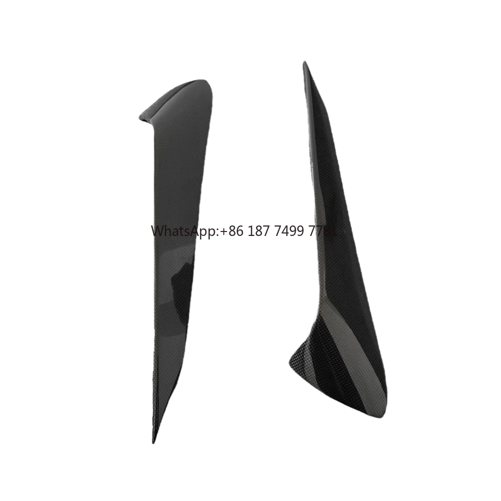 

Suitable for . F8 Modification Upgrade M-type Carbon Fiber Rear Bumper air Vent Body Kit Wind Blade Decorative Strip