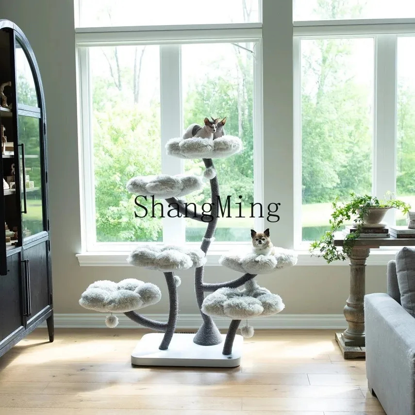 

SM Home does not occupy a small kitten tree house new simple style pet products