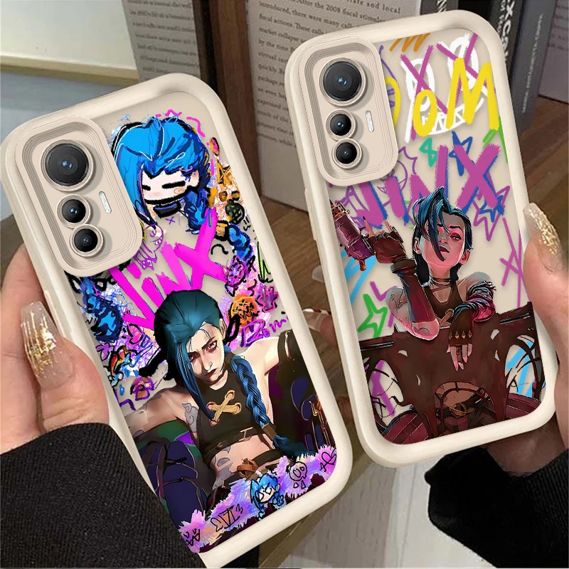 Case for Xiaomi 14T 11T 12T 13T 13 12 11 Lite 5G NE POCO X6 X5 F6 F5 F3 X4 GT X3 NFC M5S M6 Pro 4G Hot Arcanes J-Jinx Graffiti