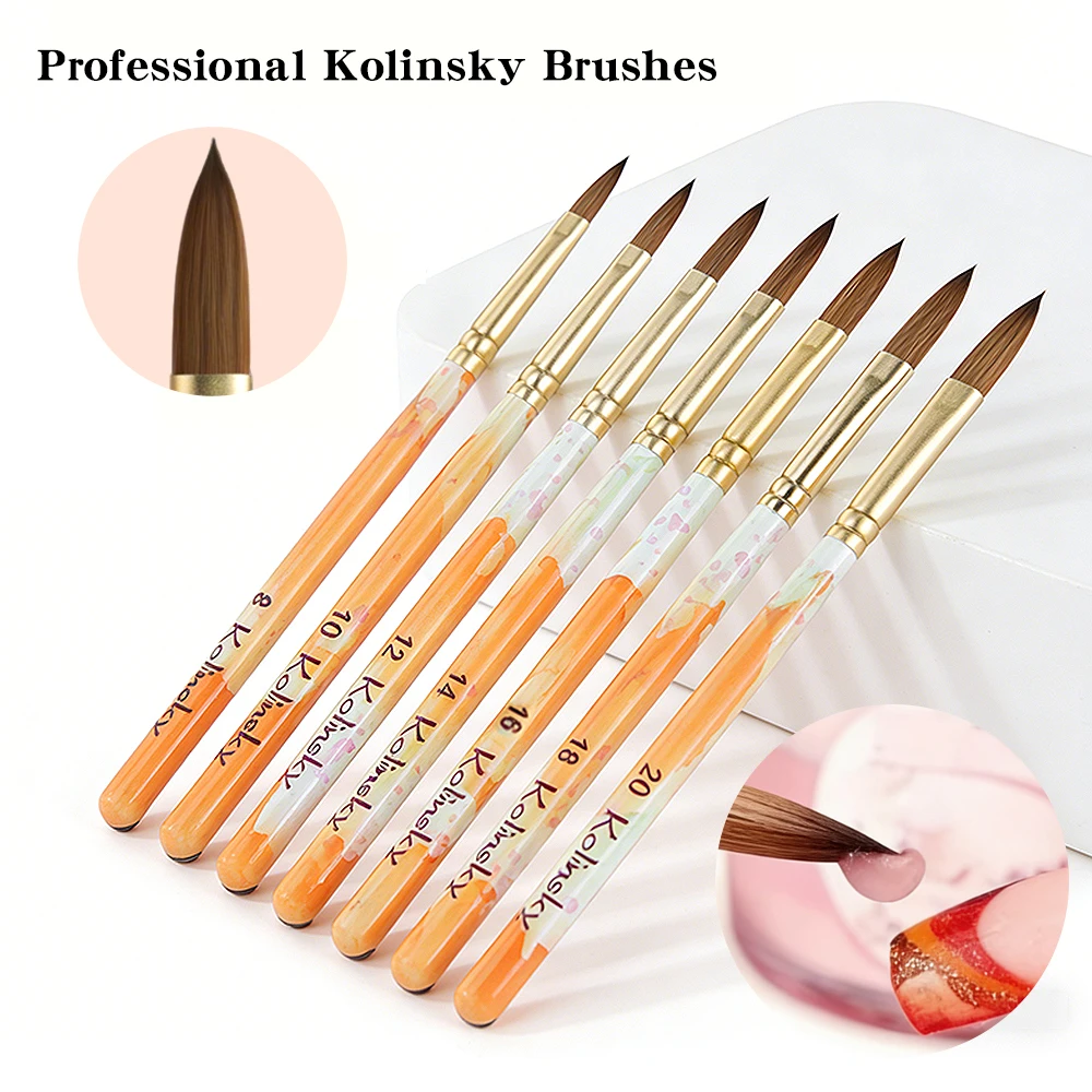 

Новая модель кисти для нейл-арта с резной деревянной ручкой – кисть из искусственного ворса колинского для нанесения пудры на акриловые ногти.