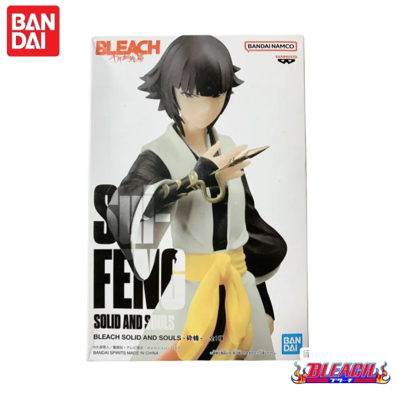 

In Stock Bandai Original Bleach Soi Fon Banpresto Action Figure Model Anime Action Figures Toys Doll Brand New Boxed