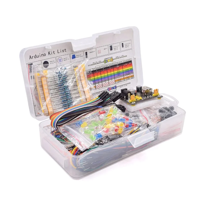 Exquisite-Electronic Components Set 830 Connect Points Breadboard Cable Resistor Applicable For R3, Durable Fine Workmanship