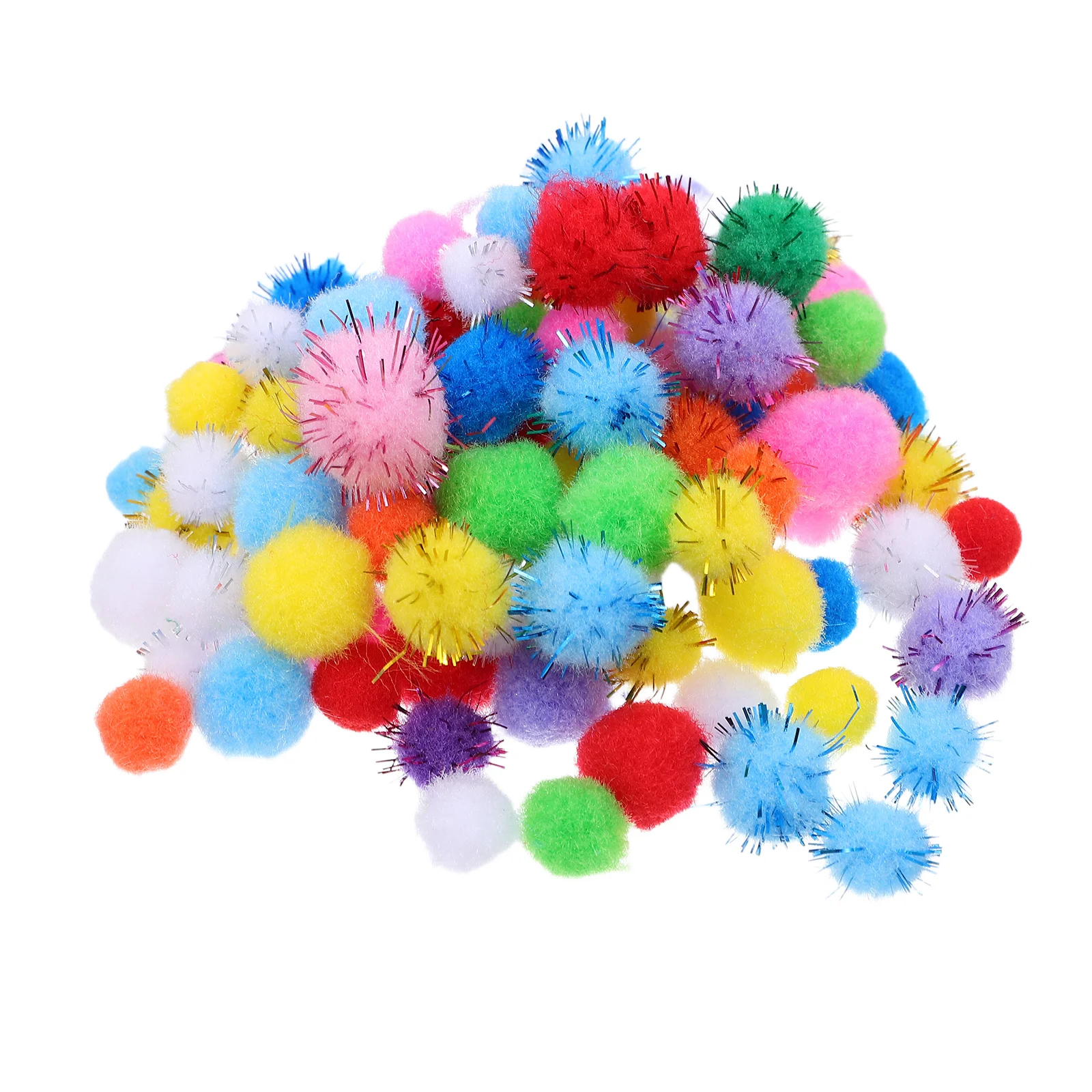 400 قطعة مجموعة الحرف اليدوية بوم بومس الملونة كرات بوم بوم صغيرة DIY بها بنفسك زينة جارلاند الخياطة الحرفية الفصول الدراسية لوازم حفلة احتفالية