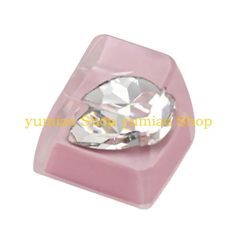587B High Gloss Resin Keycaps With Handmade for Light Transmission Keyboards
