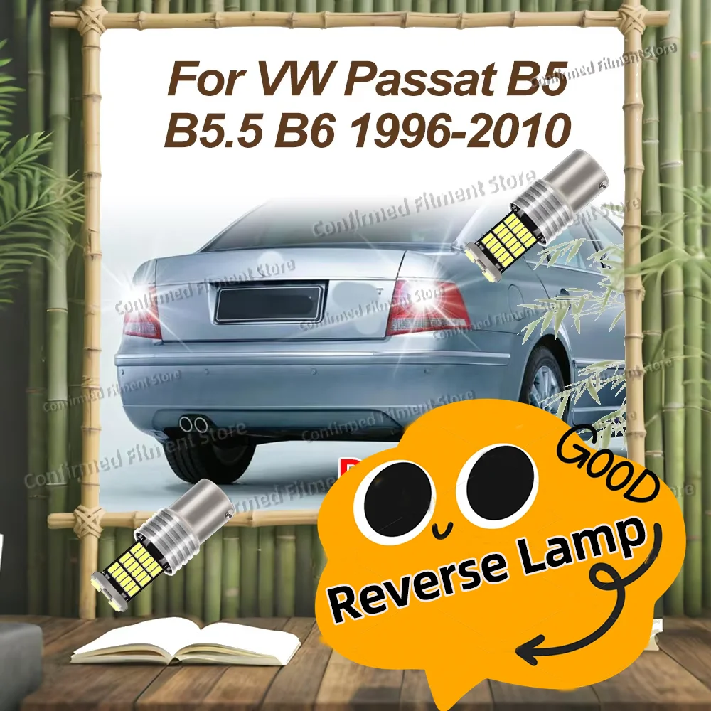 2x 1156 LED Car Brake Light Reverse Lamp For VW Passat B5 B5.5 B6 1996 - 1999 2000 2003 2004 2005 2006 2007 2008 2009 2010