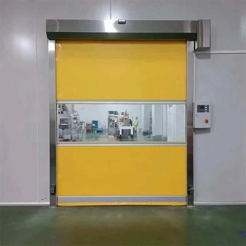 Explosion-proof Insulated PVC Fast Rolling Shutter for Air Shower Dust-Free Workshop