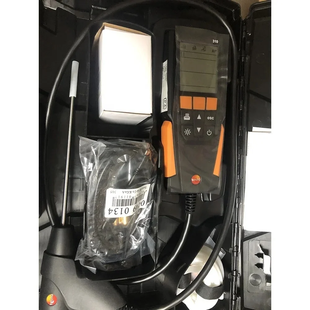 Original tes-to 310 II - Flue ga analyzer Residential combustion analyzer kit with printer