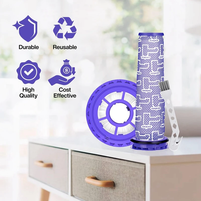 Filtre d'aspirateur en plastique pour Dyson, DC41, DC65, DC66, UP13, UP20, UP30 Animal, aspirateur multi-sols et boules, accessoires pour appareils électroménagers