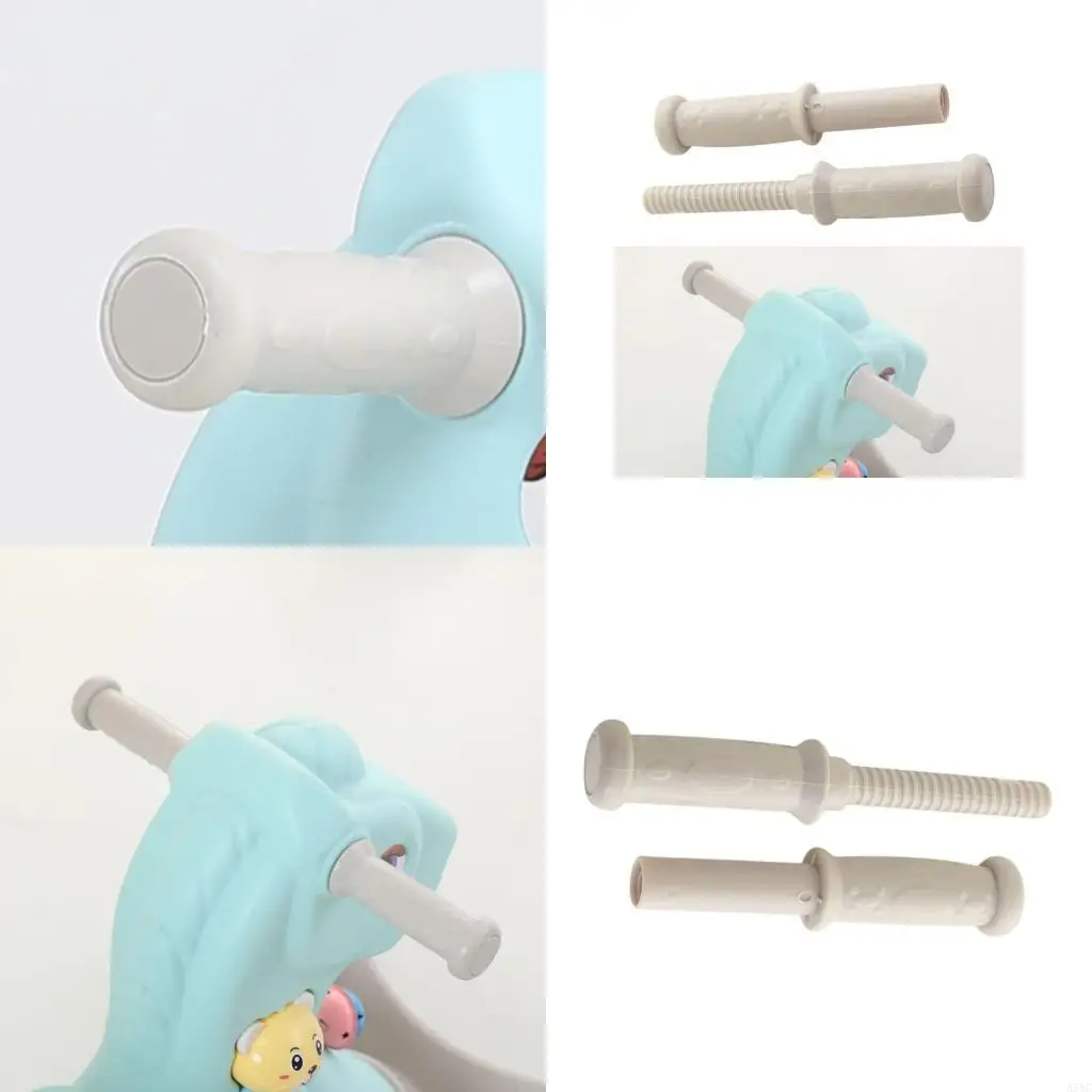 A5YC Ergonomic Plastic Rocking Horse Handle Replacement Universal Child Friendly Design