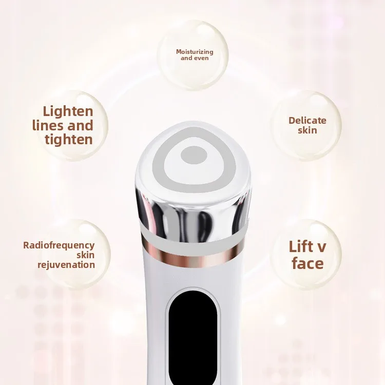 Beauty Instrument EMS Photon Rejuvenation Instrument Firming Lifting Facial Massage Hot and Cold Color Light Introducer