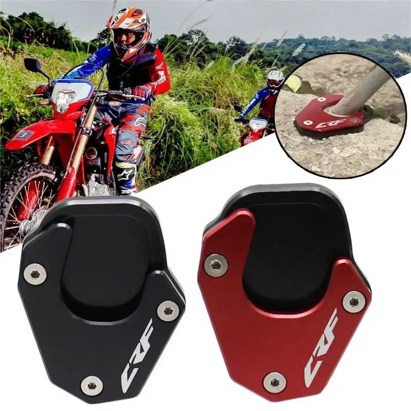 

Kickstand Extension Foot Side Stand Pad Support Plate Enlarge Stand For Honda CRF250L CRF 250 RALLY 250L 2017-2024 Accessories