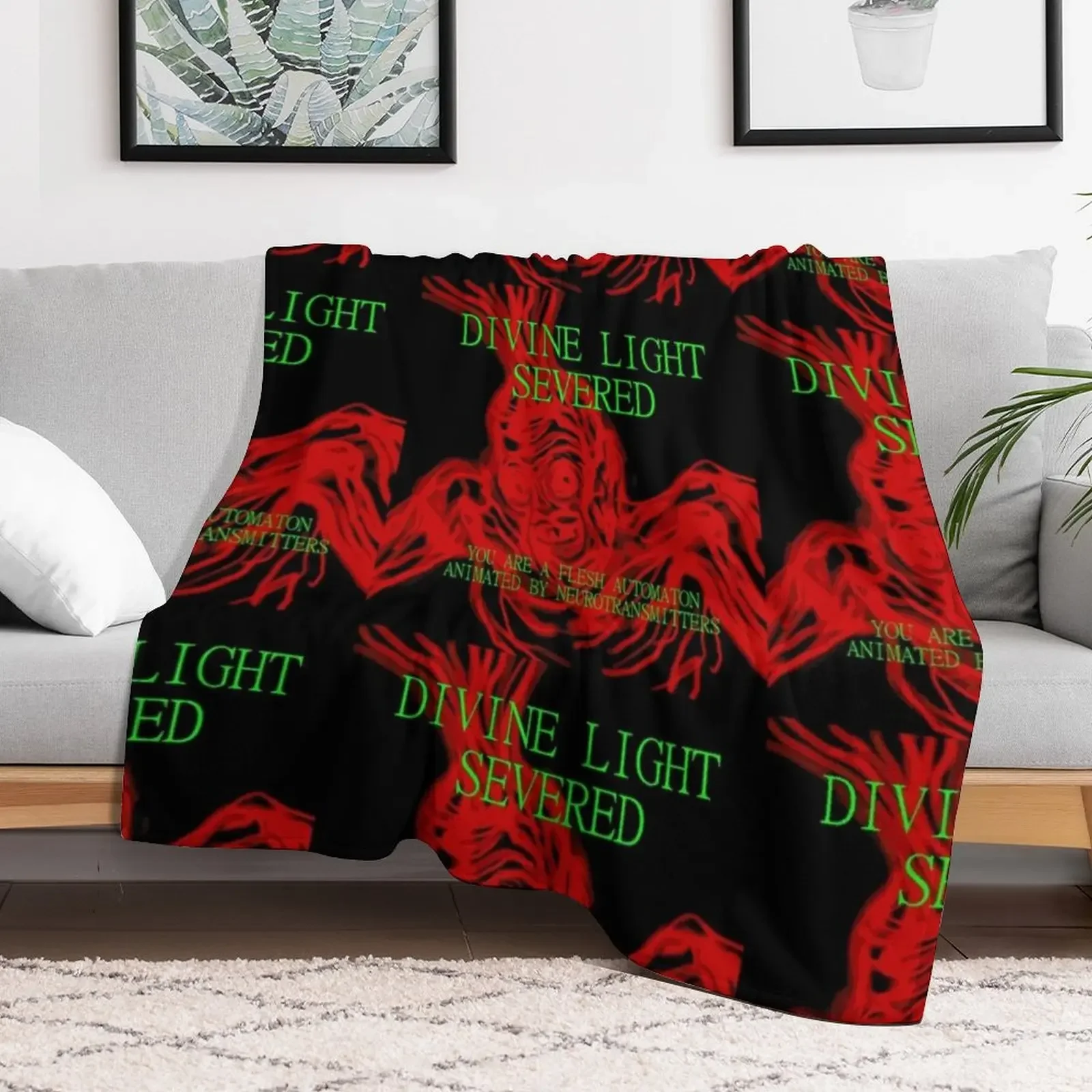 DIVINE LIGHT SEVERED - Cruelty Squad Throw Blanket warm for winter Personalized Gift Thermals For Travel Moving Blankets