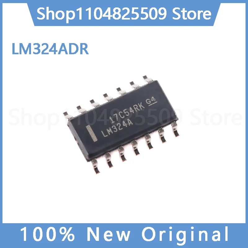 (5~30pcs) pcs 100% Original New LM324ADR — SOIC-14, Quad Operational Amplifier IC