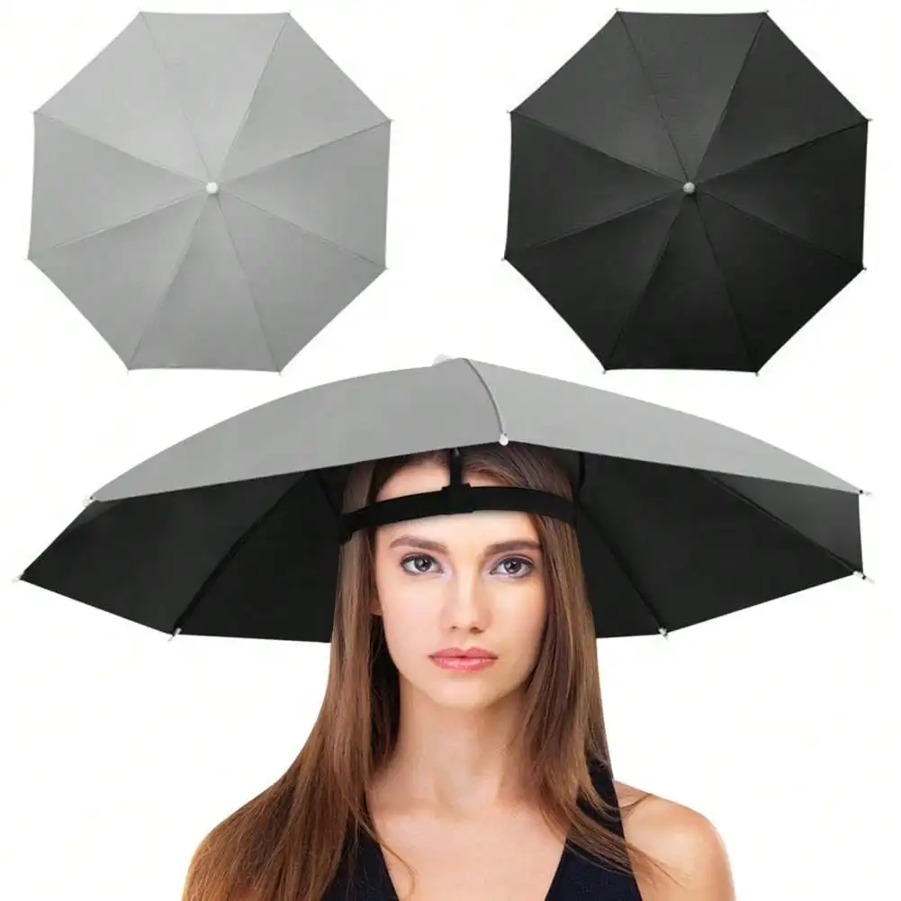 

1pc Hands-Free Foldable UV Protection Sun Hat - All-Weather Protection For Fishing, Hiking, Camping, Outdoor & Farming Adventures - Portable Multifunctional