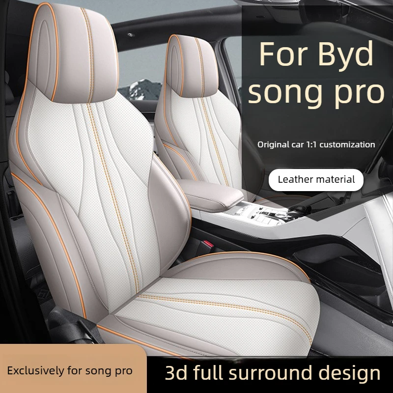 

Car Special Seat Cover 5 seat Full Set For BYD Song Pro DM-i 2022 2023 2024 Seat Cushion Full Covered Car Seat Protection Cover