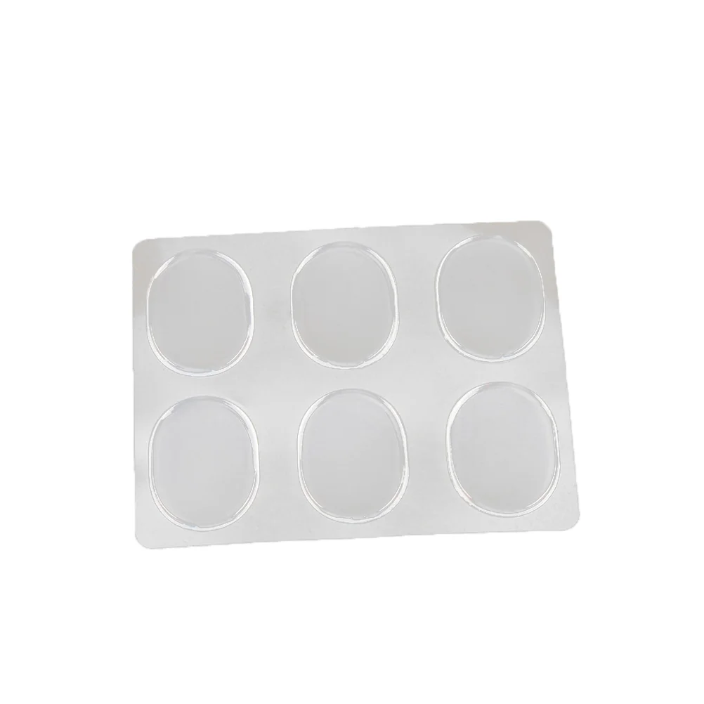 6pcs Blister Shoe Pad Silicone Gel Spot Shoes Pad Sticker Clear Heel Grips silicone blister pads silicone shoe pads