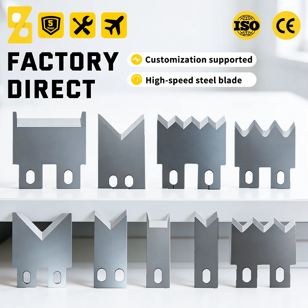 Wire Stripping Machine Replace Blade Computer Wire Stripping Machine Spare Blade High-speed V/O Shape Blade Steel Accessories