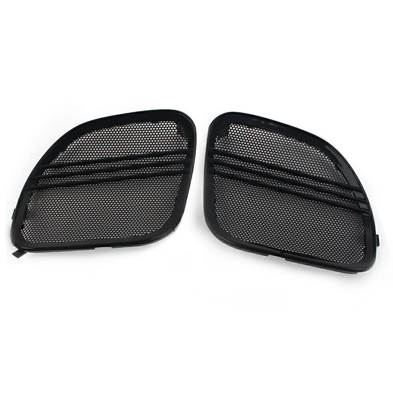 Motorcycles Tri-Line Speaker Grills Cover Trim for Harley Road Glide 2015-2023 FLTRX FLTRXSE FLTRU Horn Mesh Caps A